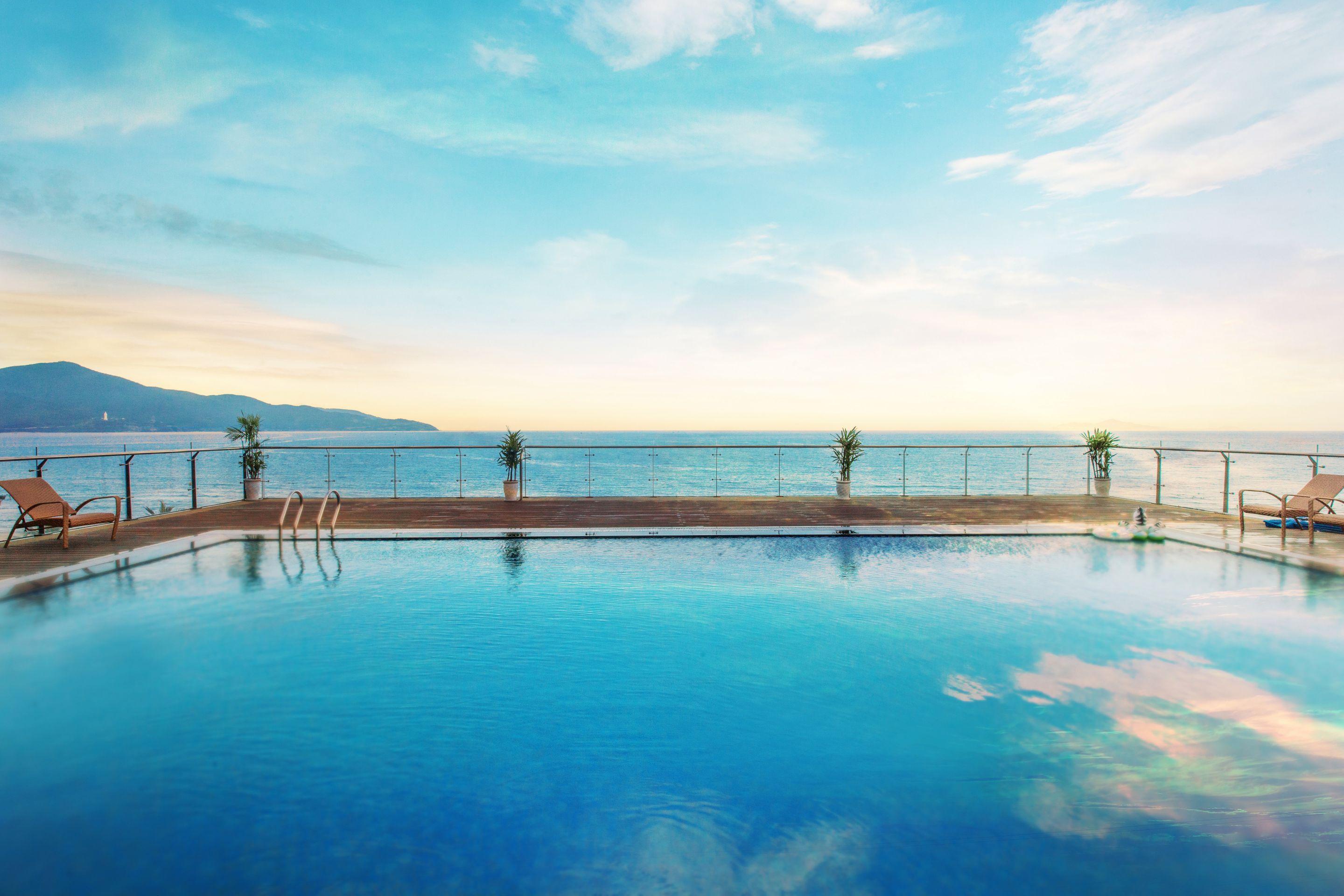 Serene Beach Hotel Danang Exterior foto